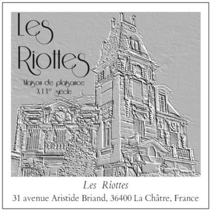 Les Riottes - Maison Victorienne Ла-Шатр Экстерьер фото